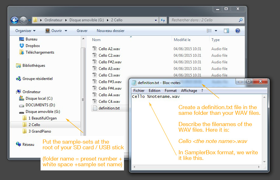 How To Create A SamplerBox Definition File